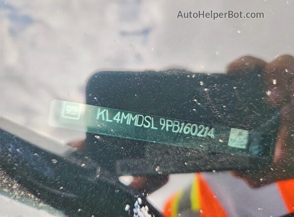KL4MMDSL9PB160214 2023 BUICK ENCORE Black Vista de la etiqueta del VIN