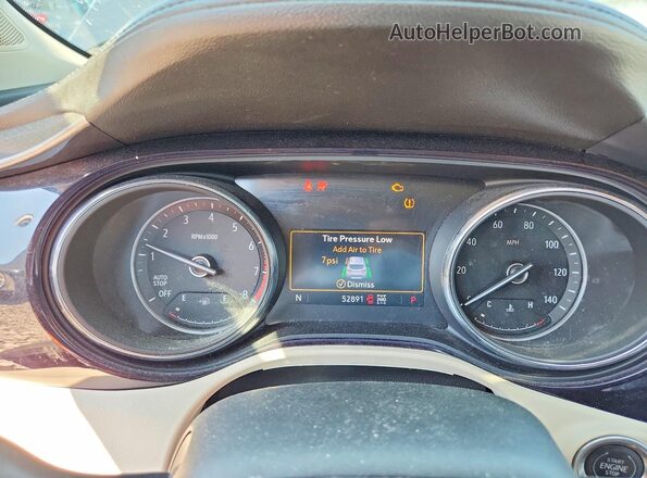 KL4MMESL0MB075201 2021 BUICK ENCORE Blue Vista del cuadro de instrumentos