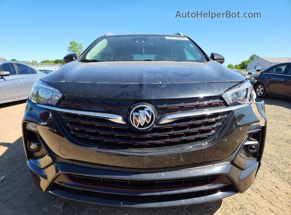 KL4MMESL0PB141668 2023 BUICK ENCORE Black Widok z przodu