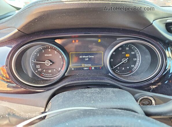 KL4MMESL0PB141668 2023 BUICK ENCORE Black Widok zestawu wskaźników
