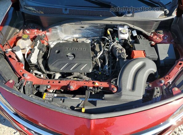 KL4MMESL2PB076497 2023 BUICK ENCORE Red ძრავის განყოფილების ხედი