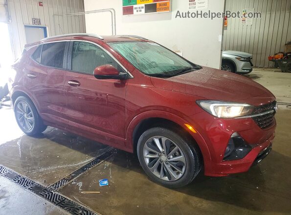 KL4MMESL2PB147391 2023 BUICK ENCORE Burgundy Передня права чверть
