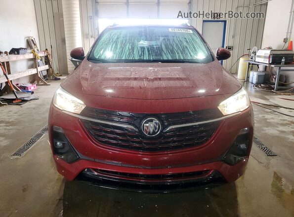 KL4MMESL2PB147391 2023 BUICK ENCORE Burgundy Вид спереду