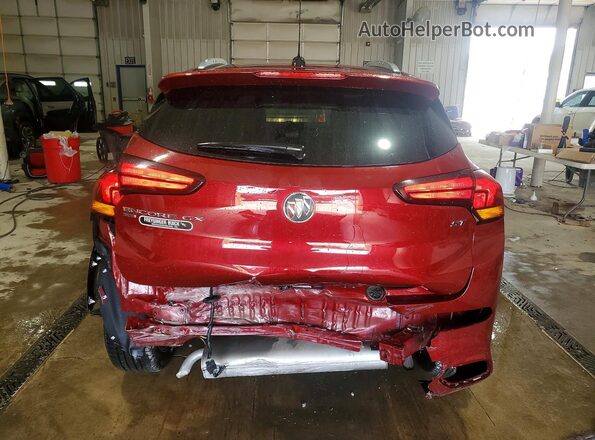 KL4MMESL2PB147391 2023 BUICK ENCORE Burgundy Вид ззаду