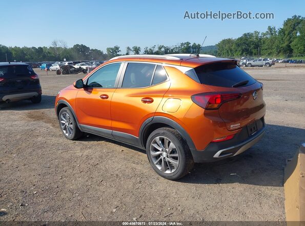 KL4MMESL3NB011588 2022 BUICK ENCORE Orange უკანა მარცხენა