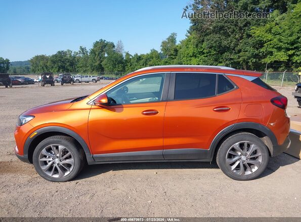 KL4MMESL3NB011588 2022 BUICK ENCORE Orange 