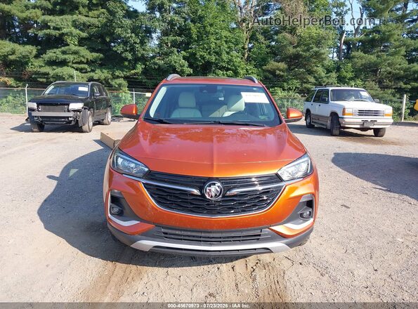KL4MMESL3NB011588 2022 BUICK ENCORE Orange უკანა სალონის ხედი