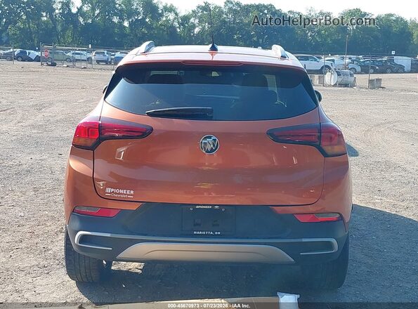 KL4MMESL3NB011588 2022 BUICK ENCORE Orange 