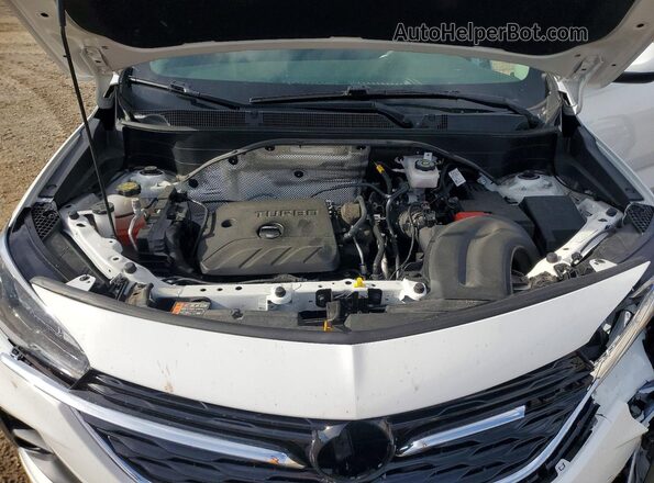 KL4MMESL4PB010050 2023 BUICK ENCORE White Вид підкапотного простору