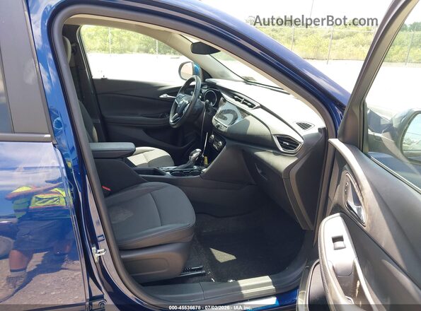 KL4MMESL4PB125876 2023 BUICK ENCORE Blue წინა სალონის ხედი