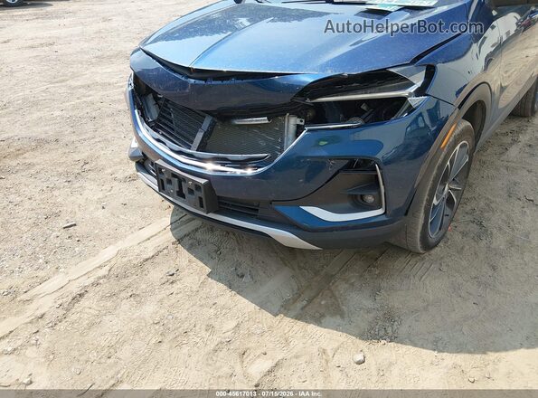 KL4MMESL7LB068048 2020 BUICK ENCORE Blue ხელსაწყოთა პანელის ხედი