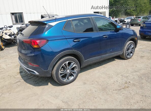 KL4MMESL7LB068048 2020 BUICK ENCORE Blue უკანა მარჯვენა