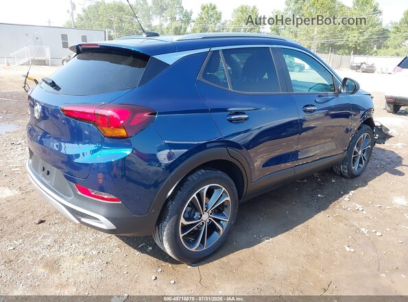 KL4MMESL7MB053678 2021 BUICK ENCORE Dark Blue Rear right