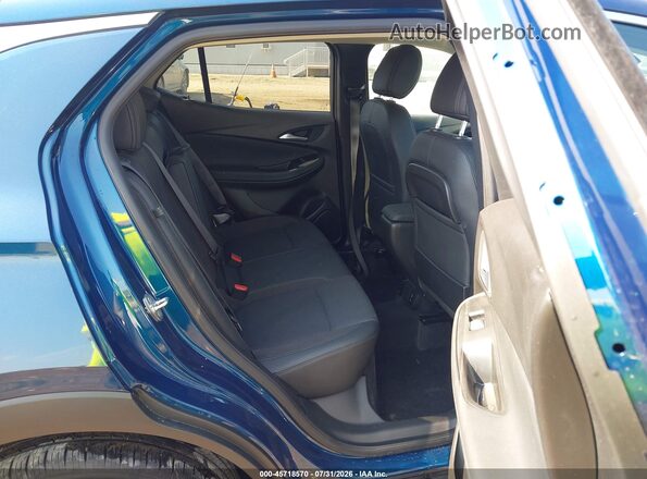 KL4MMESL7MB053678 2021 BUICK ENCORE Dark Blue VIN sticker view