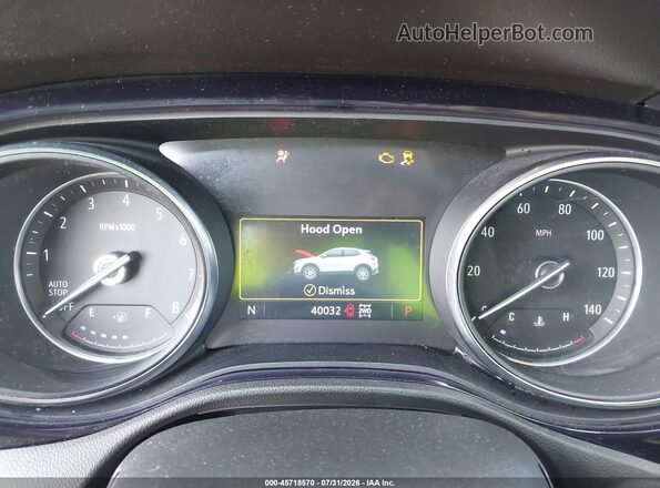 KL4MMESL7MB053678 2021 BUICK ENCORE Dark Blue Rear seats view