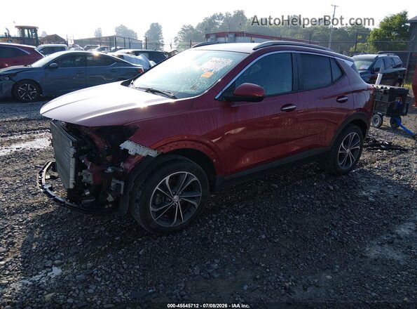 KL4MMESL8LB123235 2020 BUICK ENCORE Red Передня ліва чверть