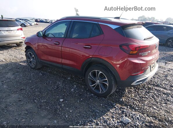 KL4MMESL8LB123235 2020 BUICK ENCORE Red Задня ліва чверть
