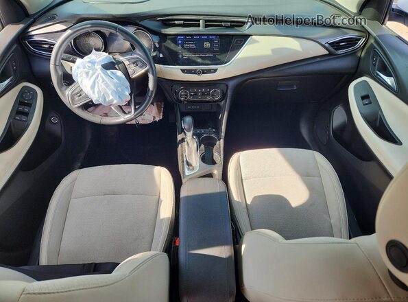KL4MMESL8MB044617 2021 BUICK ENCORE White წინა პანელის ხედი