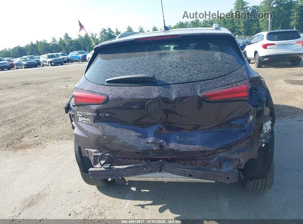 KL4MMESL9LB121557 2020 BUICK ENCORE Purple 