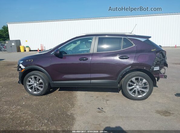 KL4MMESL9LB121557 2020 BUICK ENCORE Purple 