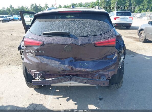 KL4MMESL9LB121557 2020 BUICK ENCORE Purple 