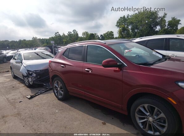 KL4MMESL9PB141247 2023 BUICK ENCORE Red Вид задньої частини салону