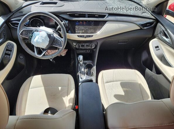 KL4MMESLXLB105903 2020 BUICK ENCORE Red Widok deski rozdzielczej