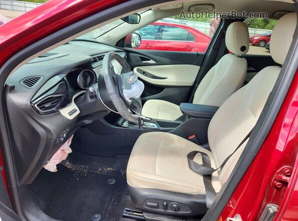 KL4MMESLXLB105903 2020 BUICK ENCORE Red Widok wnętrza z przodu