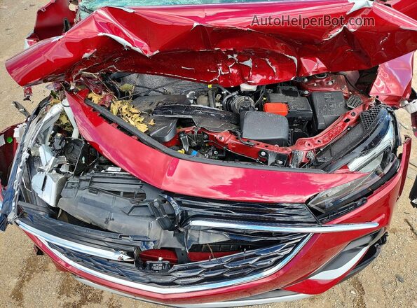 KL4MMESLXLB105903 2020 BUICK ENCORE Red Widok wnętrza z tyłu