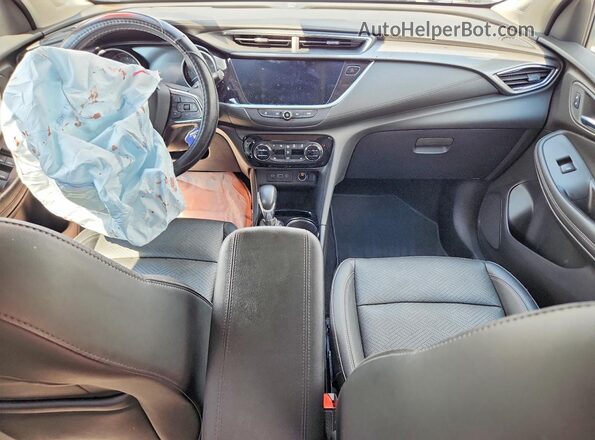 KL4MMFSL1NB063839 2022 BUICK ENCORE White Vista del salpicadero