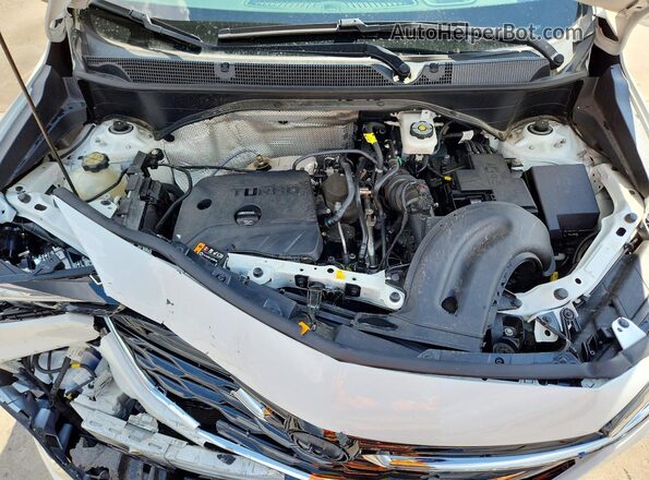 KL4MMFSL1NB063839 2022 BUICK ENCORE White Vista del compartimento del motor
