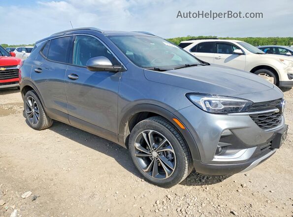 KL4MMFSL2NB036469 2022 BUICK ENCORE Gray Передня права чверть