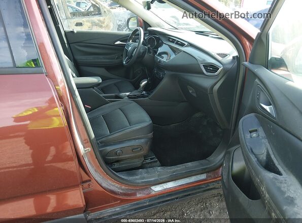 KL4MMFSL3MB076378 2021 BUICK ENCORE Orange Front interior view