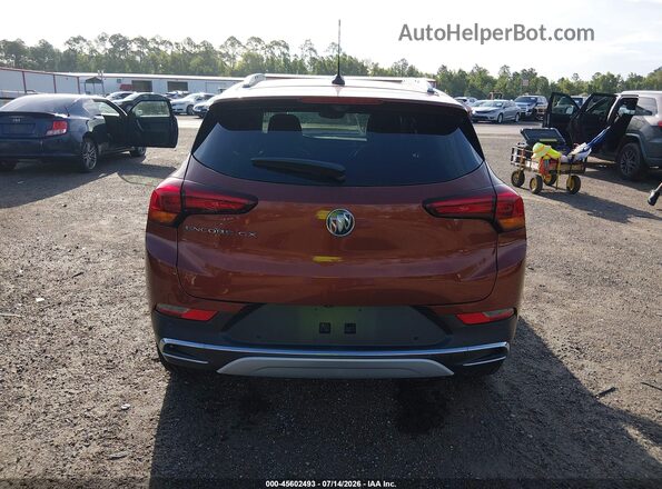 KL4MMFSL3MB076378 2021 BUICK ENCORE Orange 