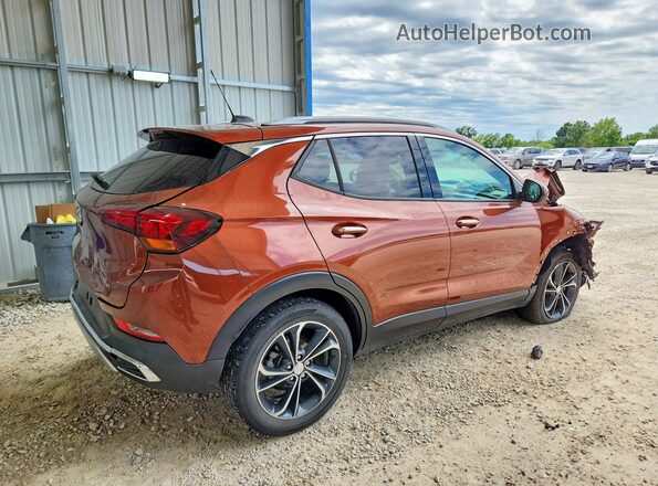 KL4MMFSL4MB126074 2021 BUICK ENCORE Orange უკანა მარჯვენა