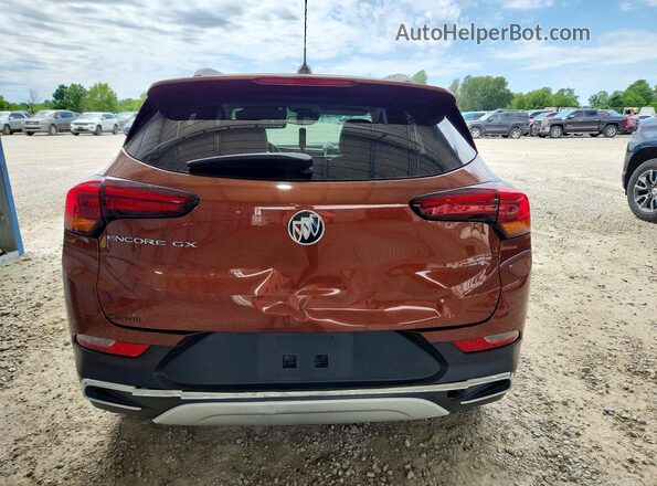 KL4MMFSL4MB126074 2021 BUICK ENCORE Orange უკანა ხედი
