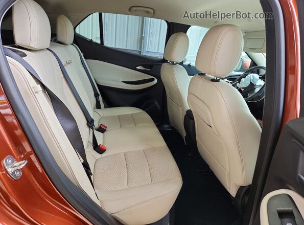 KL4MMFSL4MB126074 2021 BUICK ENCORE Orange უკანა სავარძლების ხედი
