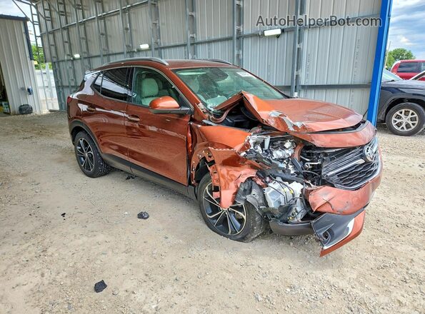 KL4MMFSL4MB126074 2021 BUICK ENCORE Orange წინა მარჯვენა