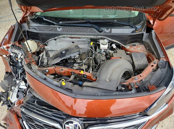 KL4MMFSL4MB126074 2021 BUICK ENCORE Orange უკანა სალონის ხედი