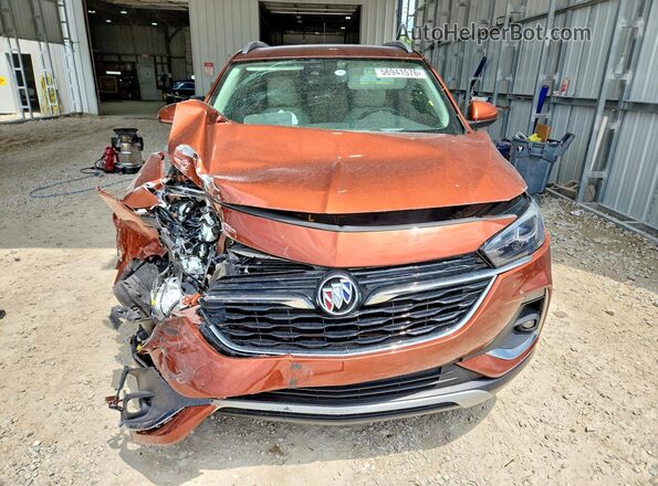 KL4MMFSL4MB126074 2021 BUICK ENCORE Orange წინა ხედი