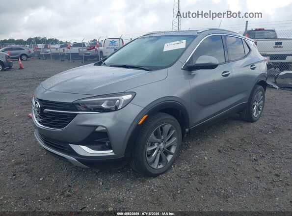 KL4MMFSL7PB071656 2023 BUICK ENCORE Gray Vista tres cuartos delantera izquierda