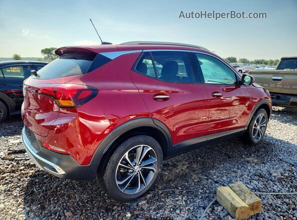 KL4MMFSL8LB113441 2020 BUICK ENCORE Red უკანა მარჯვენა