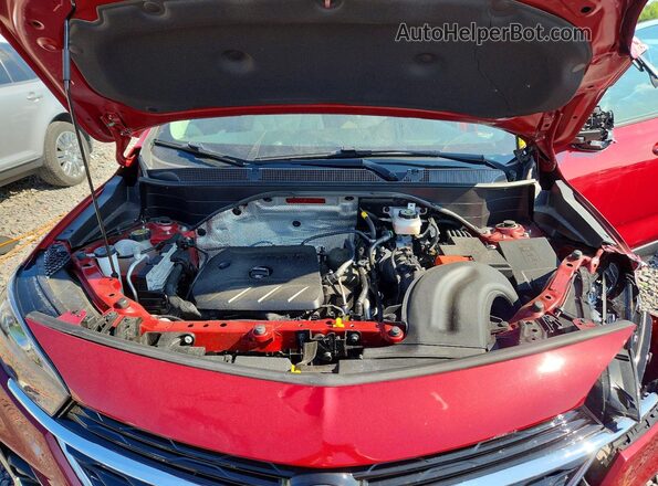 KL4MMFSL8LB113441 2020 BUICK ENCORE Red ძრავის განყოფილების ხედი