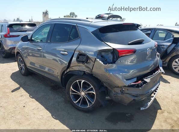 KL4MMFSL8LB123242 2020 BUICK ENCORE Gray Задня ліва чверть