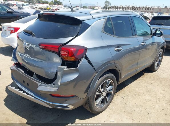 KL4MMFSL8LB123242 2020 BUICK ENCORE Gray Задня права чверть