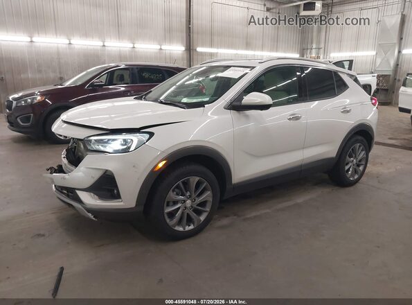 KL4MMGSL0NB010944 2022 BUICK ENCORE White Przód lewy