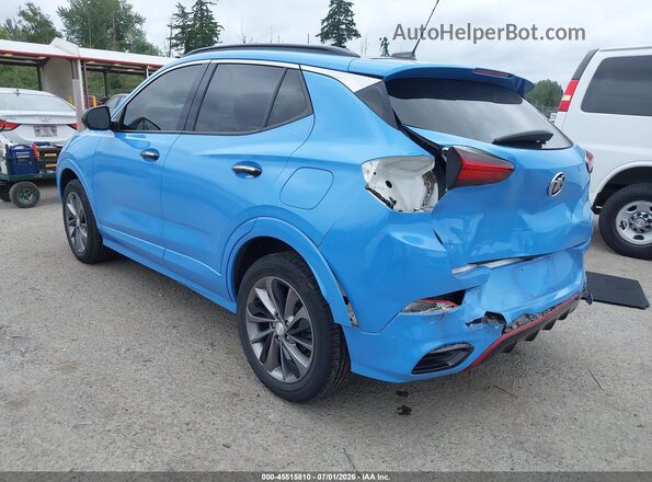 KL4MMGSL4MB176852 2021 BUICK ENCORE Blue Trasero izquierdo