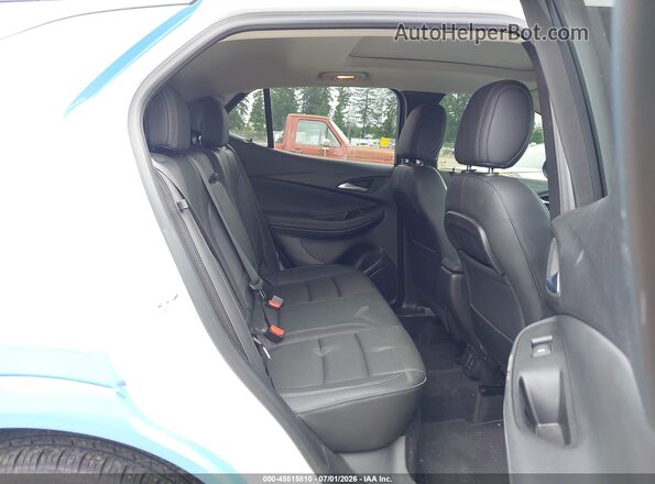 KL4MMGSL4MB176852 2021 BUICK ENCORE Blue Vista de la etiqueta del VIN