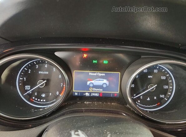 KL4MMGSL5MB162572 2021 BUICK ENCORE Gray Widok zestawu wskaźników