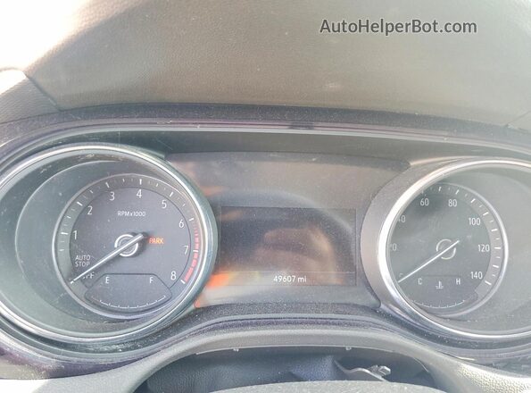 KL4MMGSL9NB120018 2022 BUICK ENCORE Black Vista del cuadro de instrumentos